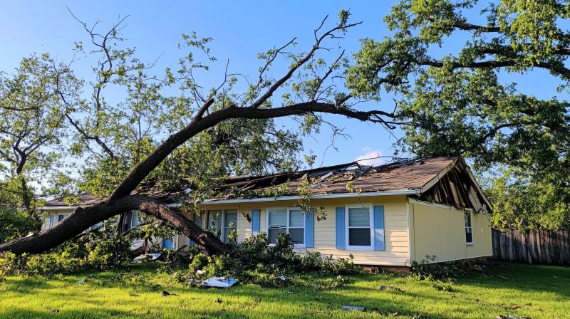 Storm Damage Roof Repair in Chesterfield, VA