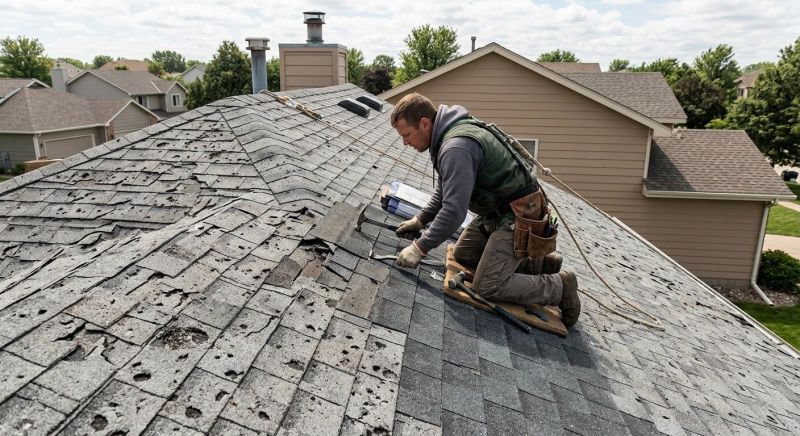 Storm Damage Roof Repair in Rockville, VA