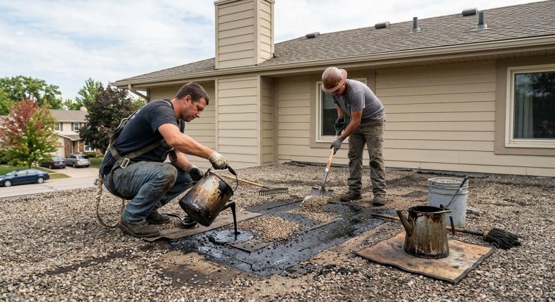 Tar And Gravel Roof Repair in Fork Union, VA