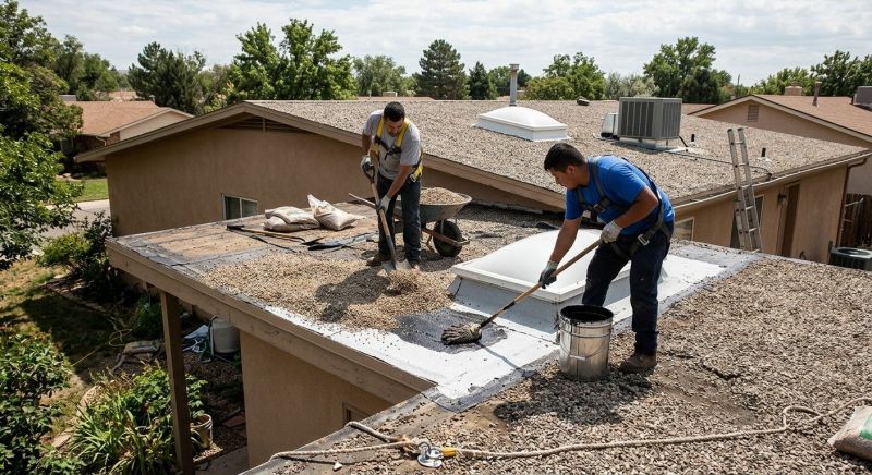 Tar And Gravel Roof Repair in Henrico County, VA