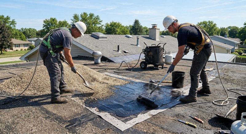 Tar And Gravel Roof Repair in Richmond, VA