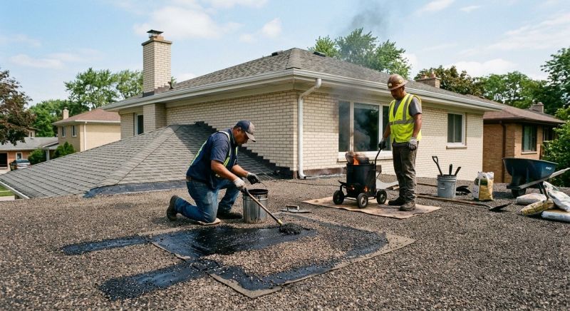 Tar Roof Repair in Ashland, VA