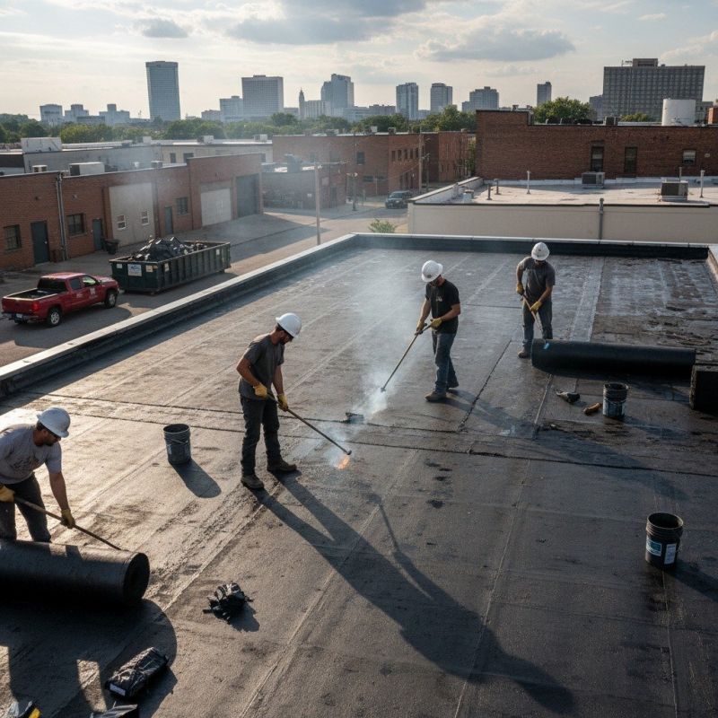 Tar Roof Replacement in Henrico County, VA
