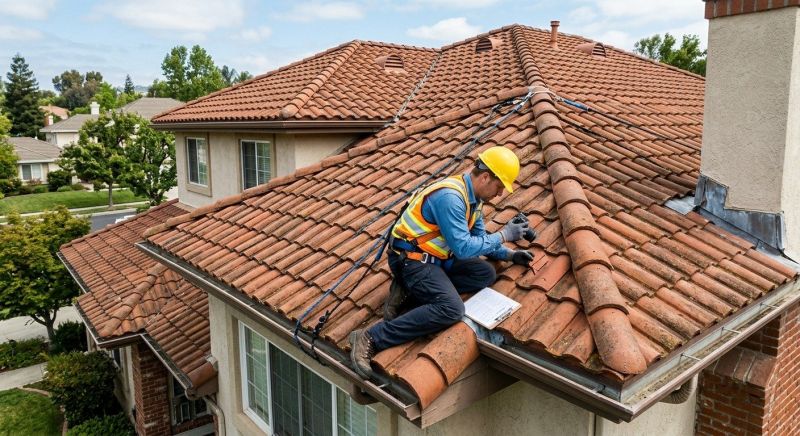 Tile Roof Inspection in Goochland County, VA