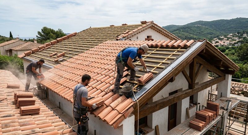 Tile Roof Installation in Midlothian, VA
