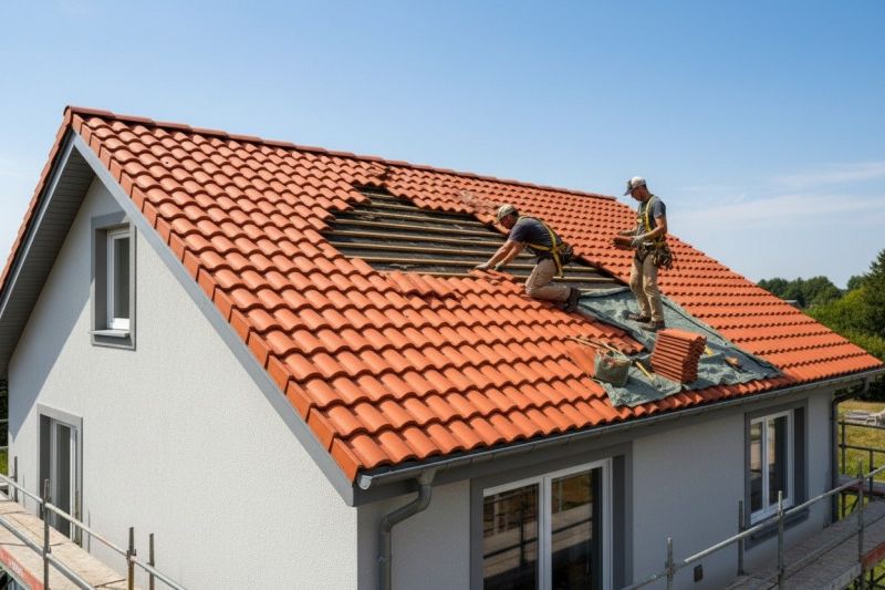 Tile Roof Repair in Moseley, VA