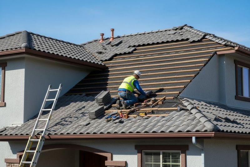 Tile Roof Repair in Richmond, VA