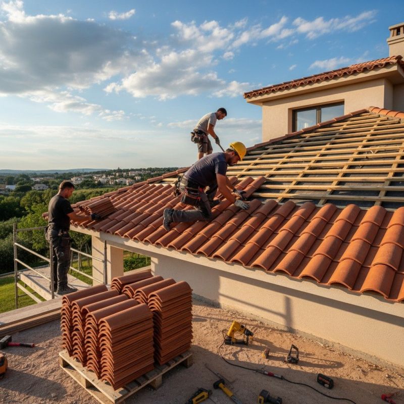 Tile Roof Replacement in Montpelier, VA