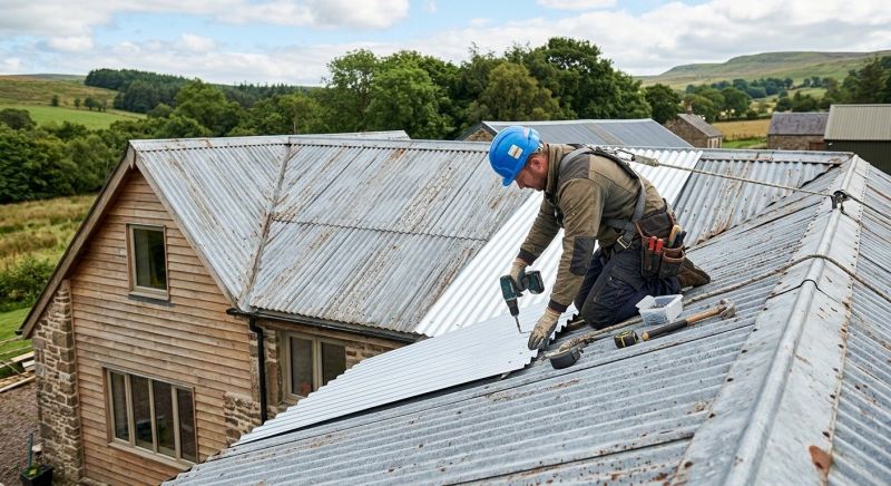 Tin Roof Repair in Goochland County, VA