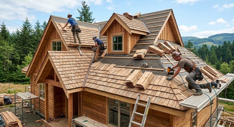 Wood Roofing Installation in Amelia Court House, VA
