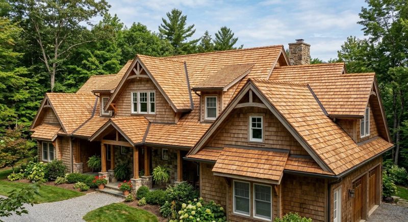 Wood Roofing Installation in Cartersville, VA