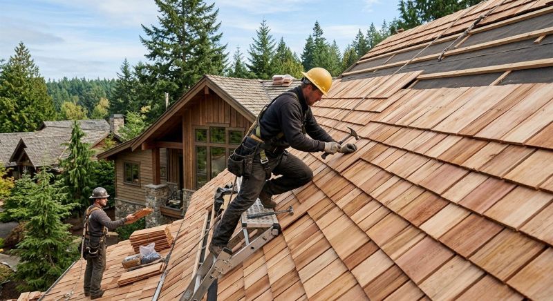 Wood Roofing Installation in Chesterfield, VA