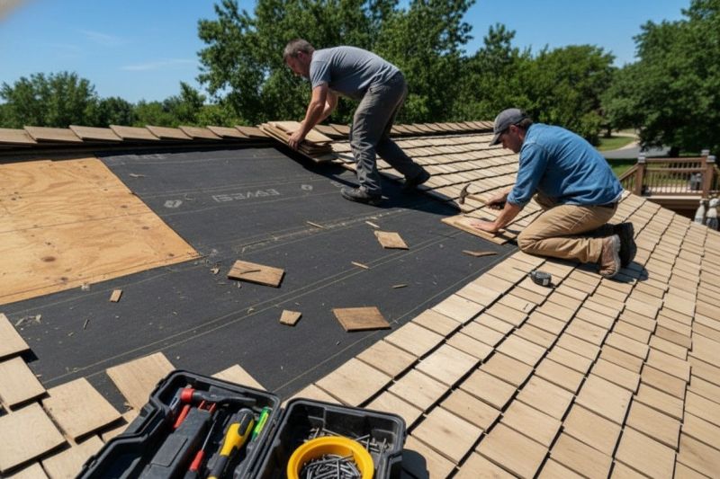 Wood Shake Roof Repair in Amelia County, VA