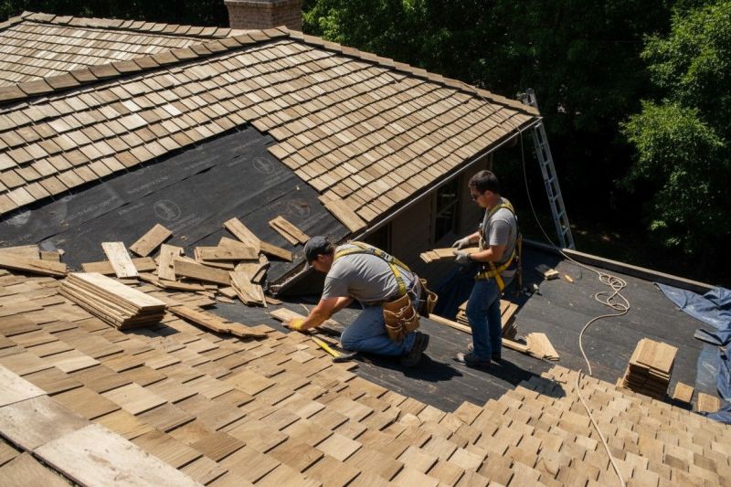 Wood Shake Roof Repair in Kents Store, VA