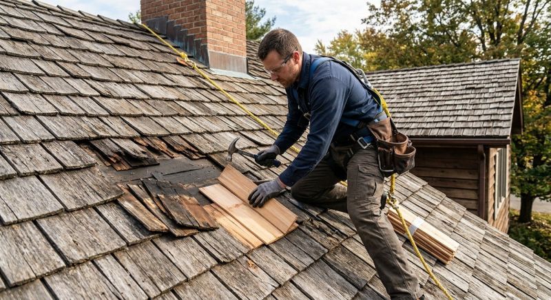 Wood Shingles Repair in Henrico County, VA